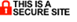 This is a secure website. We use 128 bit encryption! You are very safe with us!